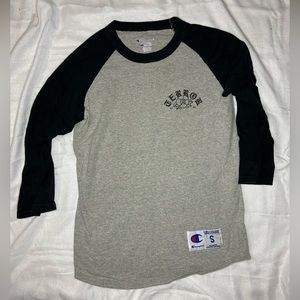 Terror raglan 3/4 sleeve men’s champion small